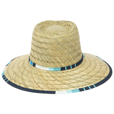 Tubular- Lifeguard Hat with Navy Striped Under Brim Print by Hang Ten-LIFEGUARD-San Diego Hat Company