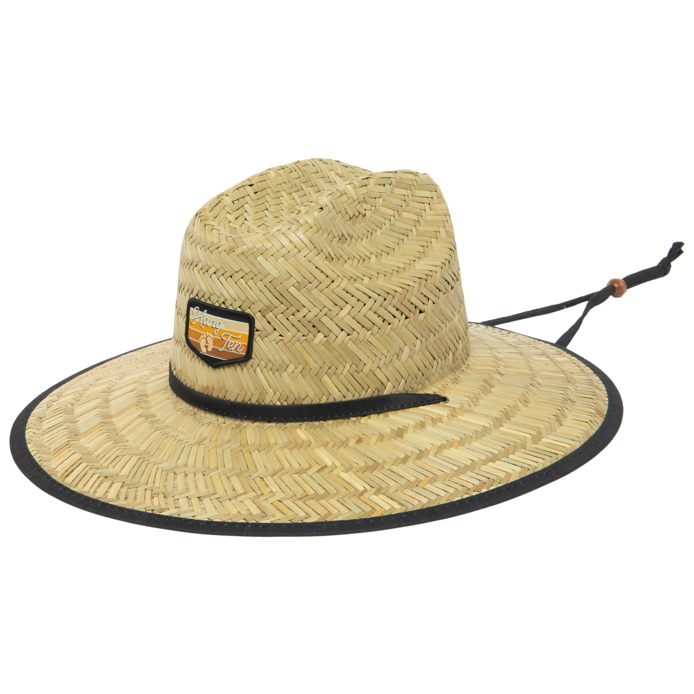 Tubular - Lifeguard Hat with Striped Under Brim by Hang Ten-LIFEGUARD-San Diego Hat Company