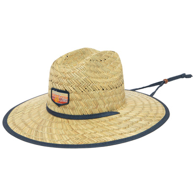 Tubular - Lifeguard Hat with Striped Under Brim by Hang Ten-LIFEGUARD-San Diego Hat Company