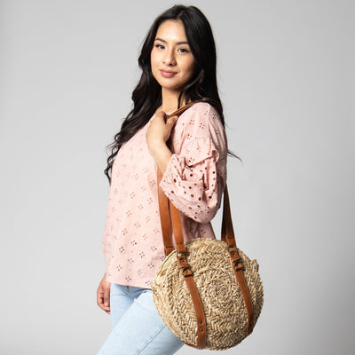 TOTE - Belle Round Shoulder Bag