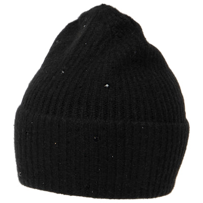 Juliet - Rib Knit Cuff Beanie with Tonal Rhinestones-BEANIE-San Diego Hat Company