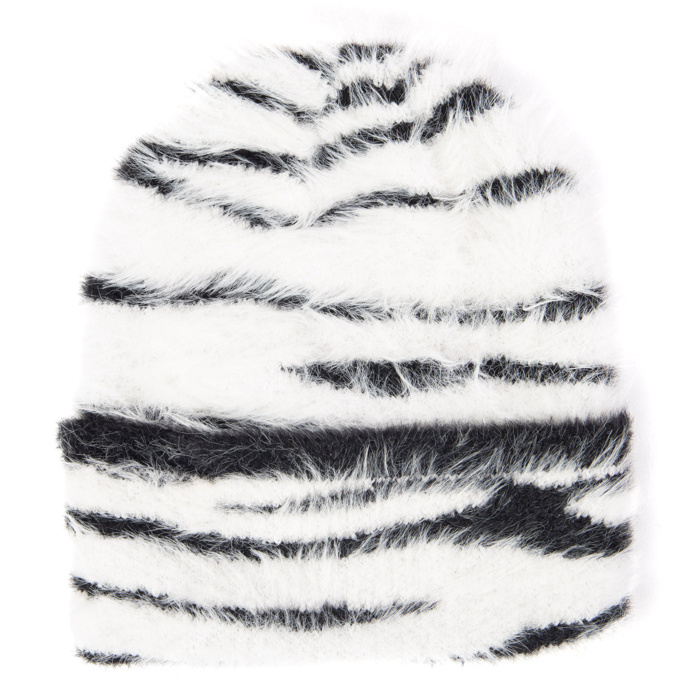 Sala - Zebra Print Cuffed Beanie-BEANIE-San Diego Hat Company