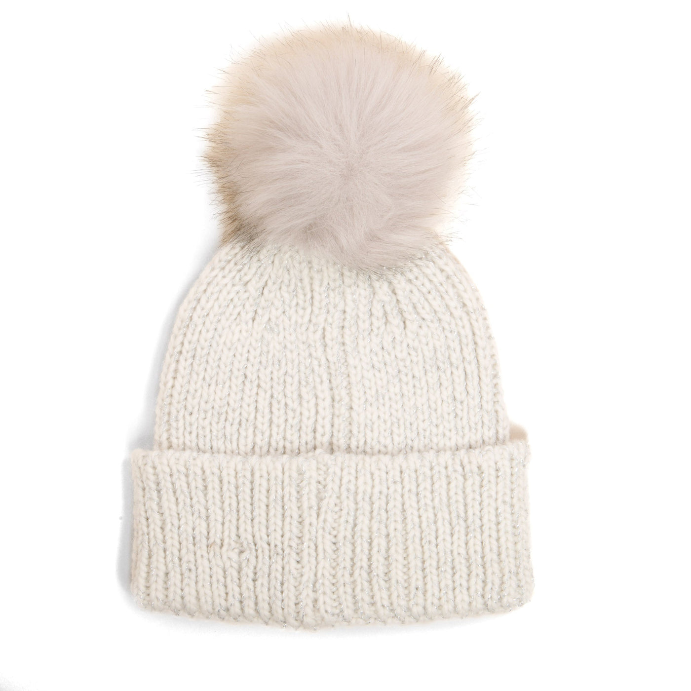 Roca - Ribbed Knit Beanie with Pom-BEANIE-San Diego Hat Company