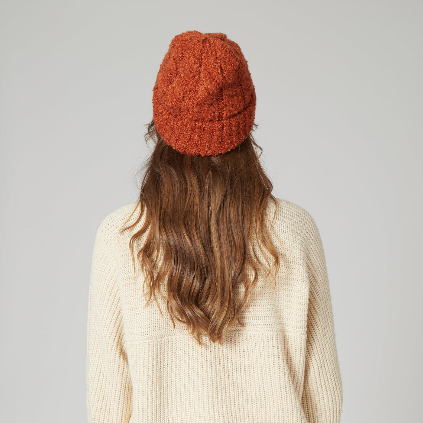 BEANIE - Hayride - Boucle Cable Knit Beanie