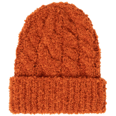 BEANIE - Hayride - Boucle Cable Knit Beanie