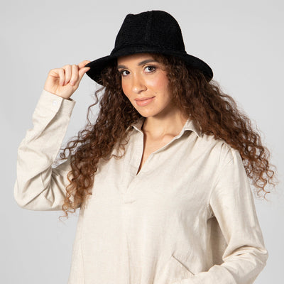 FEDORA - Women's Chenille Patterned Knit