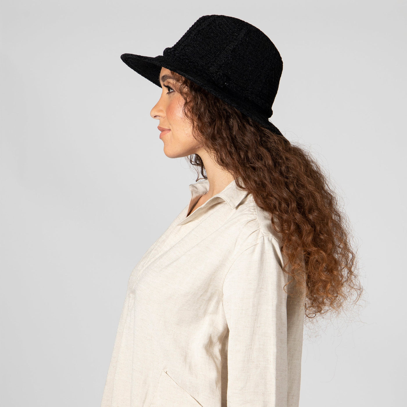 FEDORA - Women's Chenille Patterned Knit