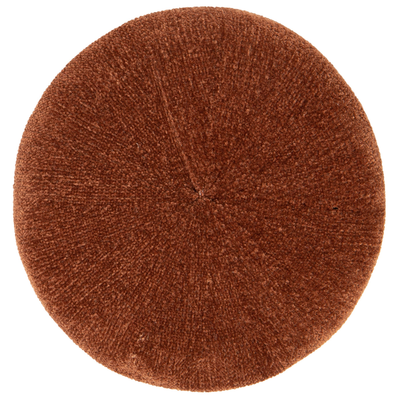 BERET - Women's Chenille Beret W/Faux Leather Band