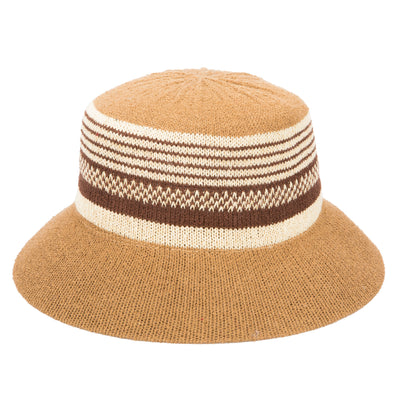 BUCKET - Women's Knit Stripe Bucket