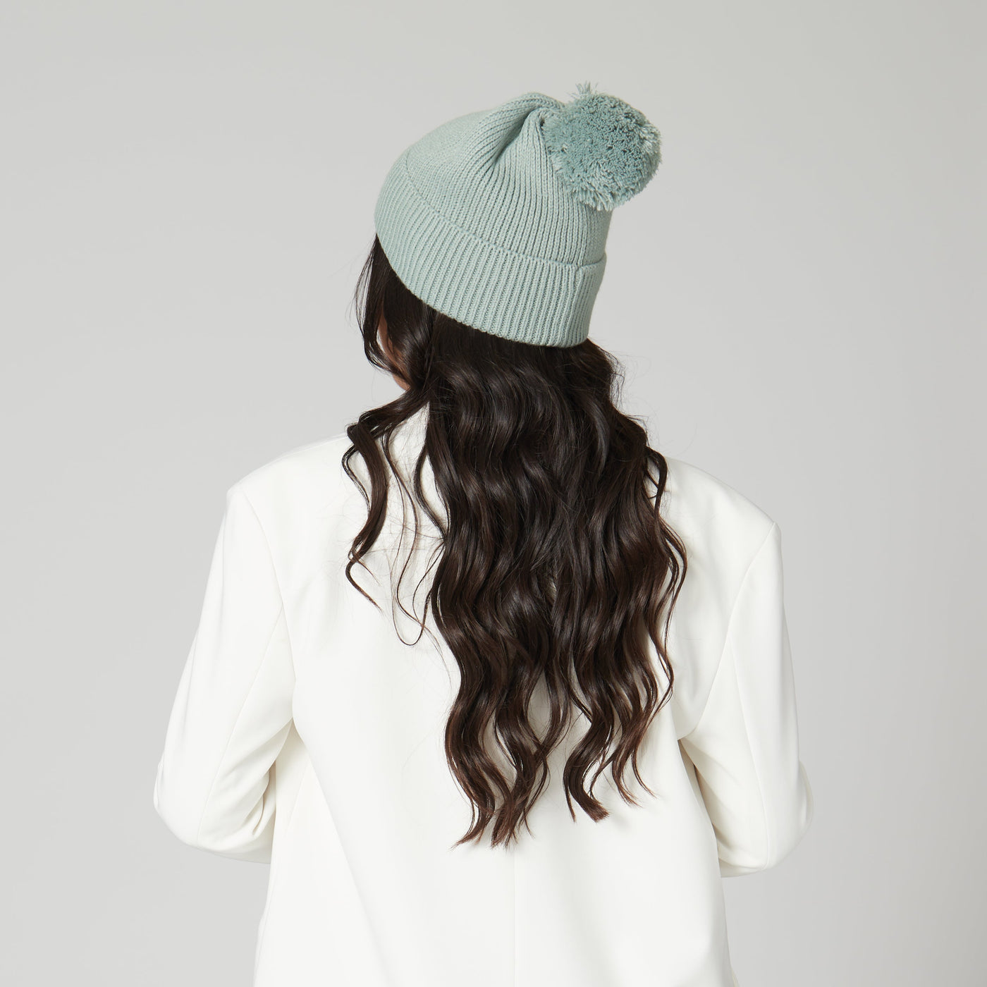 BEANIE - Women's Beanie W/Yarn Pom