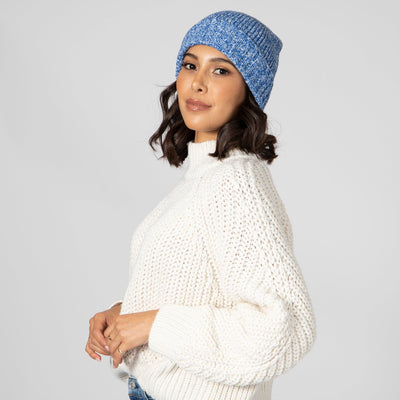 BEANIE - Women's Marled Knit Cuff Beanie