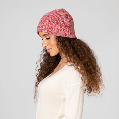 BEANIE - Women's Marled Knit Cuff Beanie