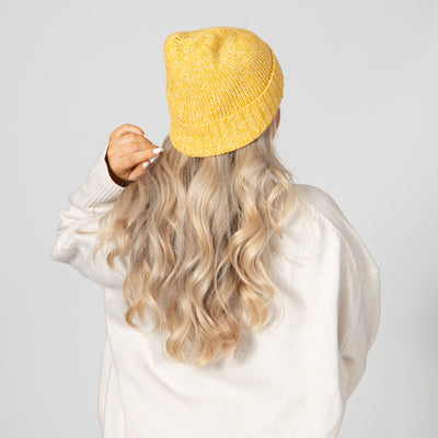 BEANIE - Women's Marled Knit Cuff Beanie