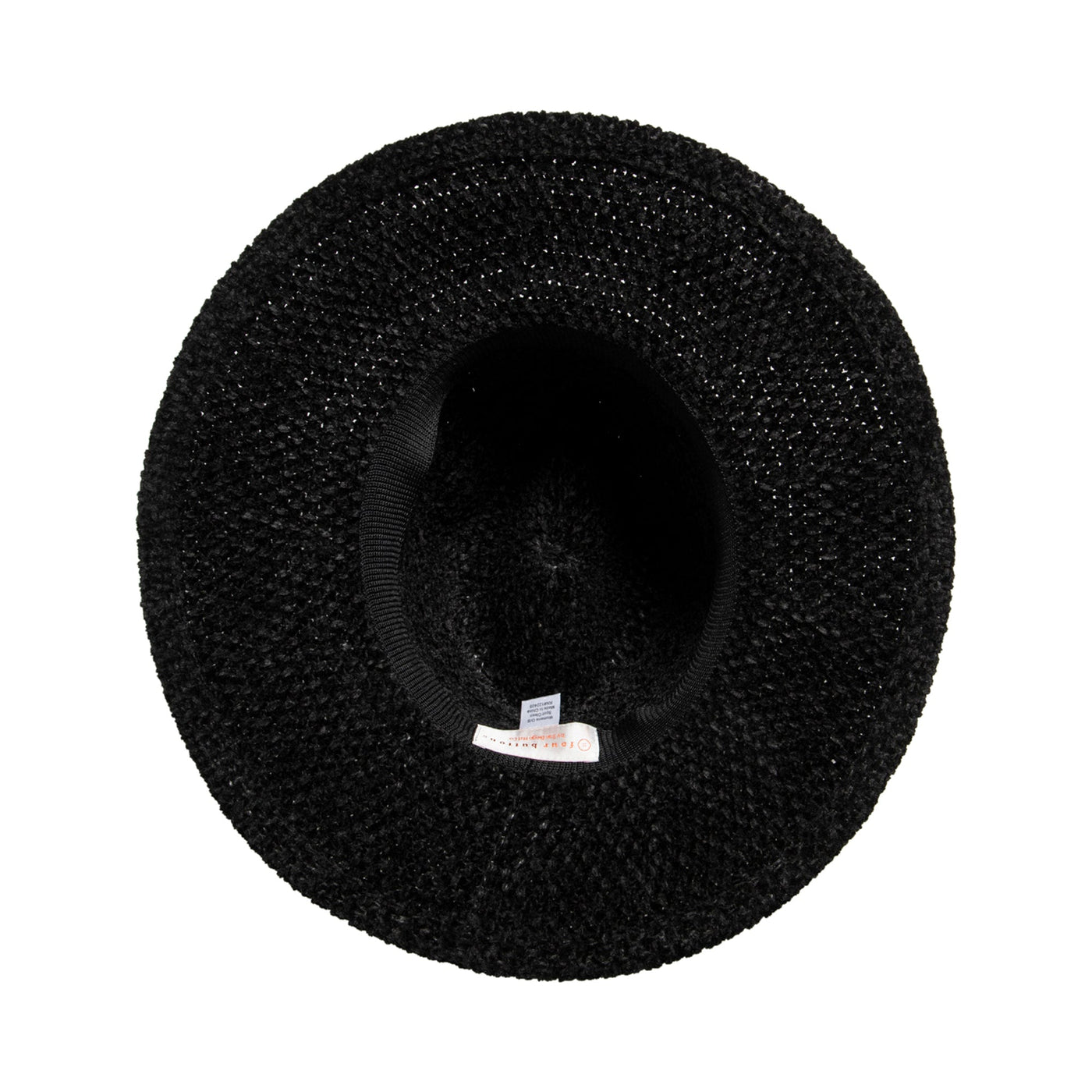 FEDORA - Women's Chenille Knit Wide Brim Fedora