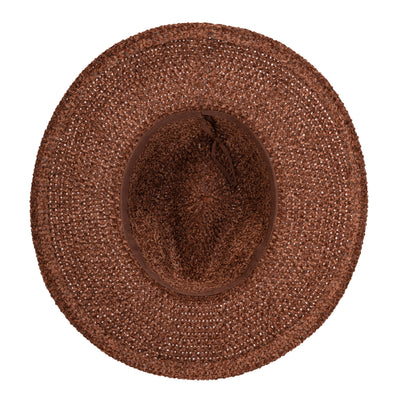 FEDORA - Women's Chenille Knit Wide Brim Fedora