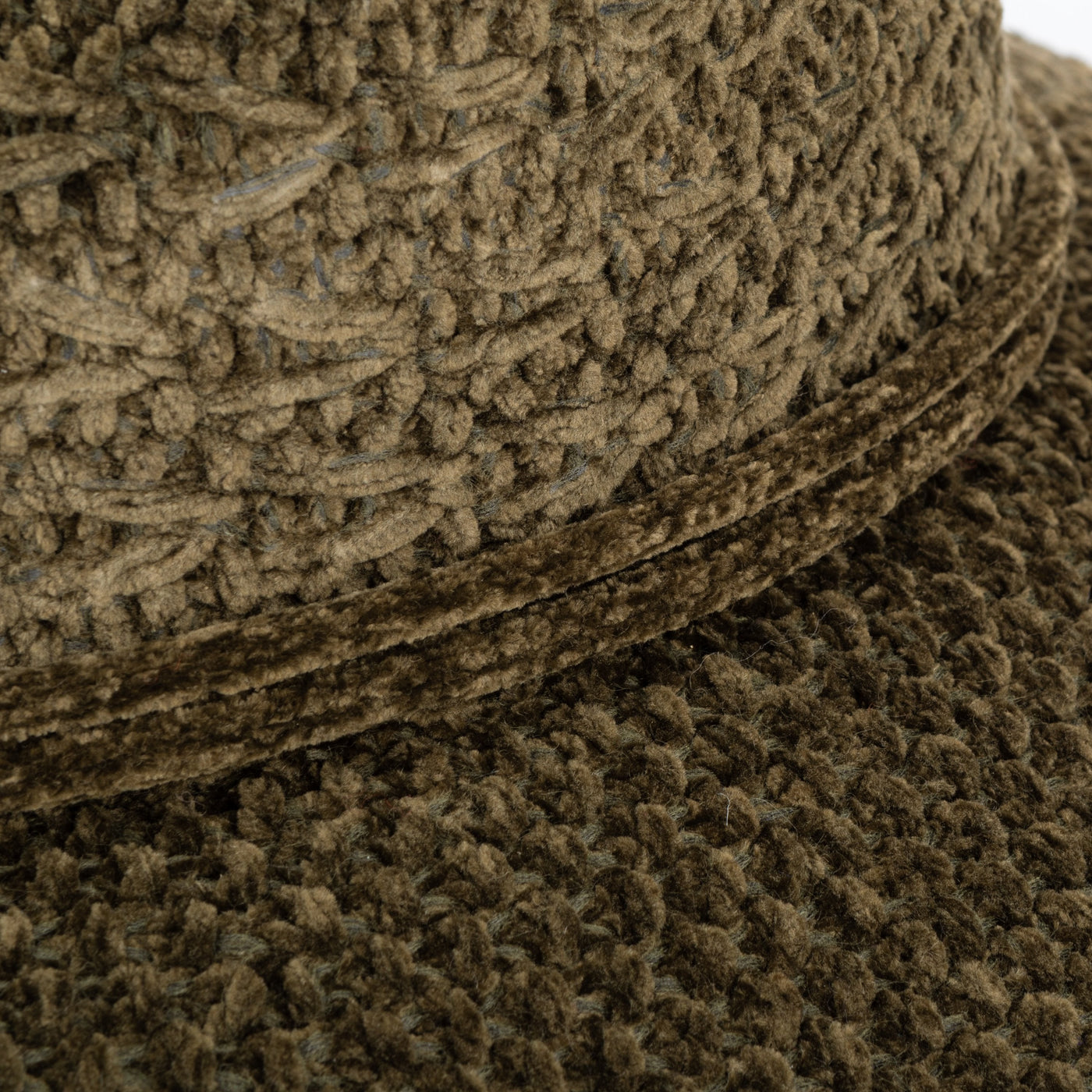 FEDORA - Women's Chenille Knit Wide Brim Fedora