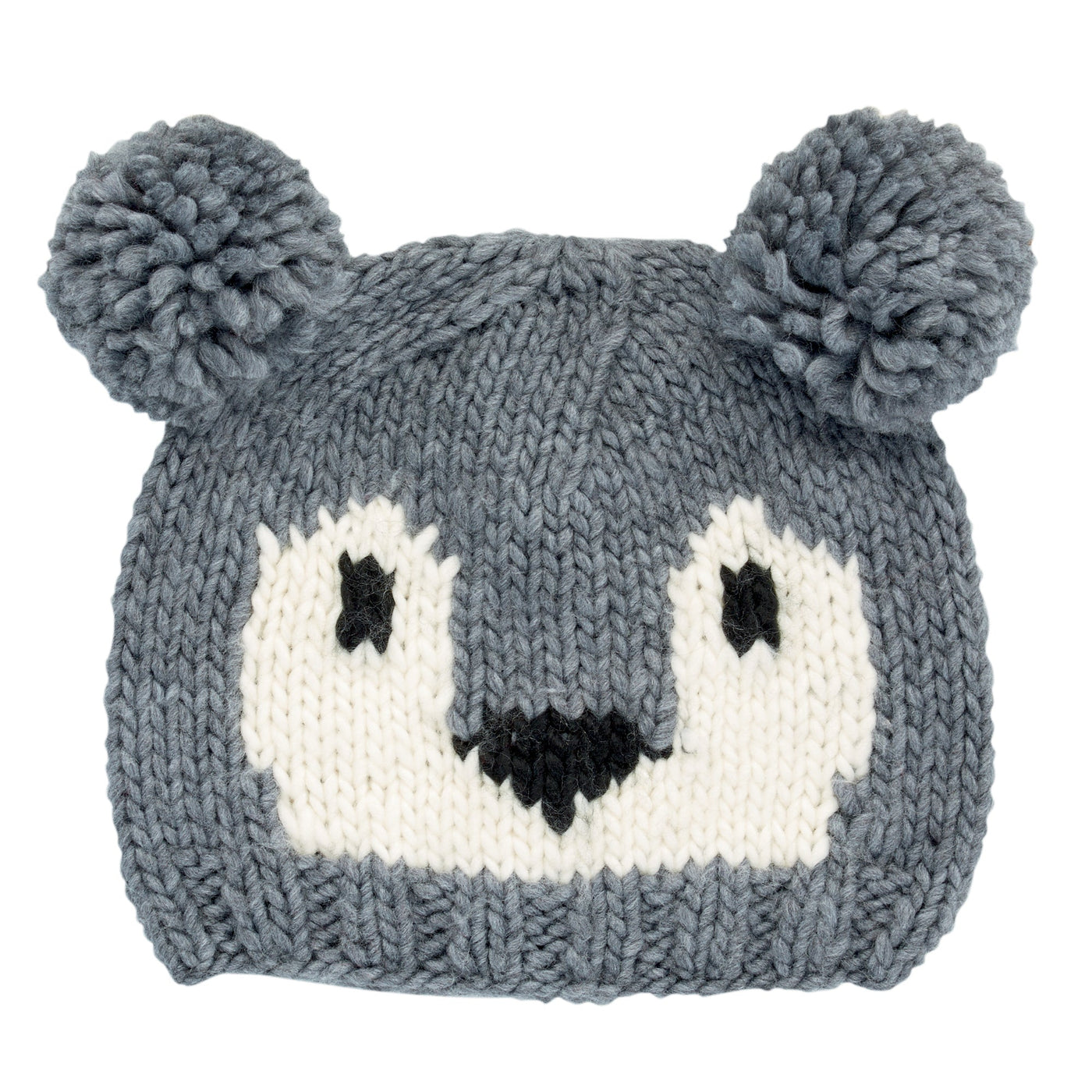 BEANIE - Womens Koala Pom Beanie