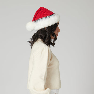 BEANIE - Unisex Knit Santa Hat (KNH3572)