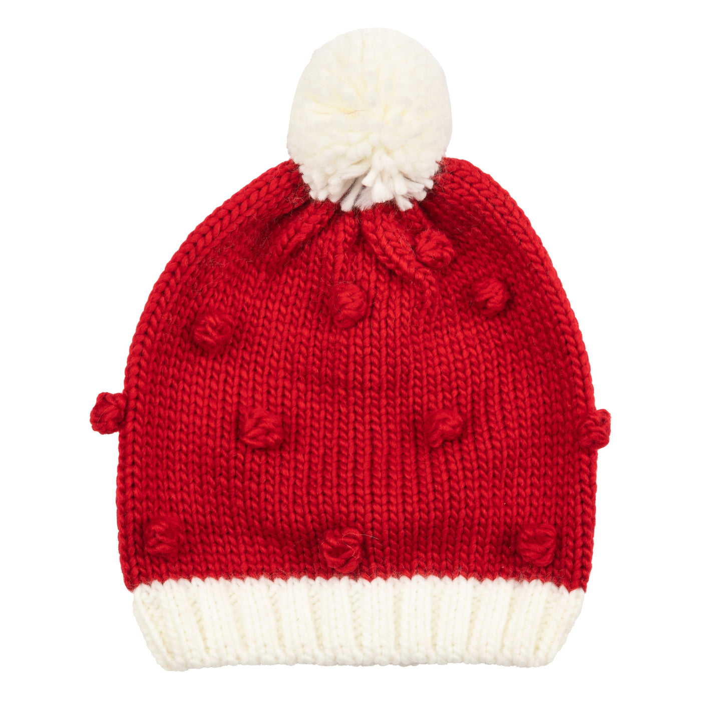 BEANIE - Bobble Knit Holiday Beanie