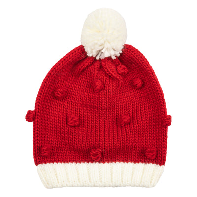 BEANIE - Bobble Knit Holiday Beanie