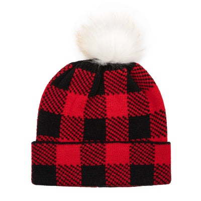 BEANIE - Buffalo Check Beanie