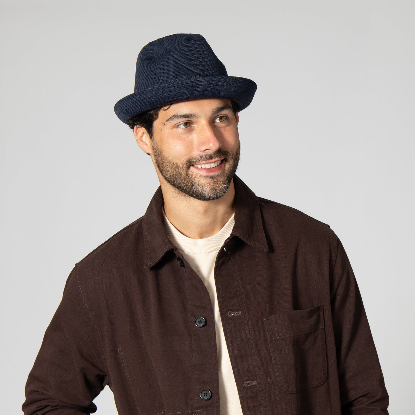 FEDORA - Mens Turned Brim Fedora