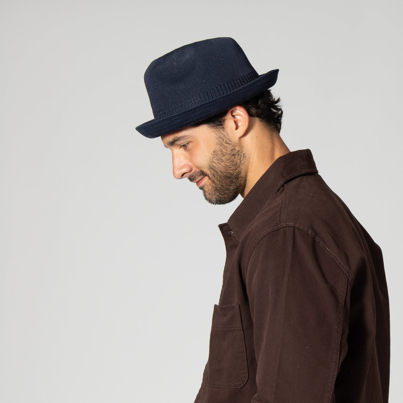 FEDORA - Mens Turned Brim Fedora