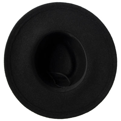 Jolene - Wool Blend Fedora with Gold Chain Trim-FEDORA-San Diego Hat Company