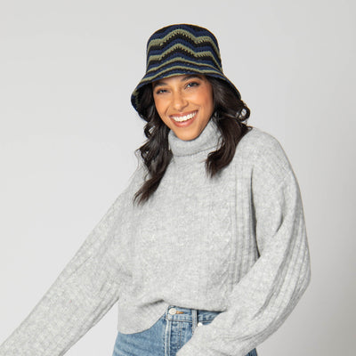 Dolly - Chevron Weave Bucket Hat-BUCKET-San Diego Hat Company