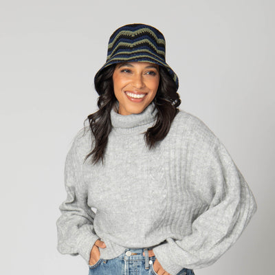 Dolly - Chevron Weave Bucket Hat-BUCKET-San Diego Hat Company