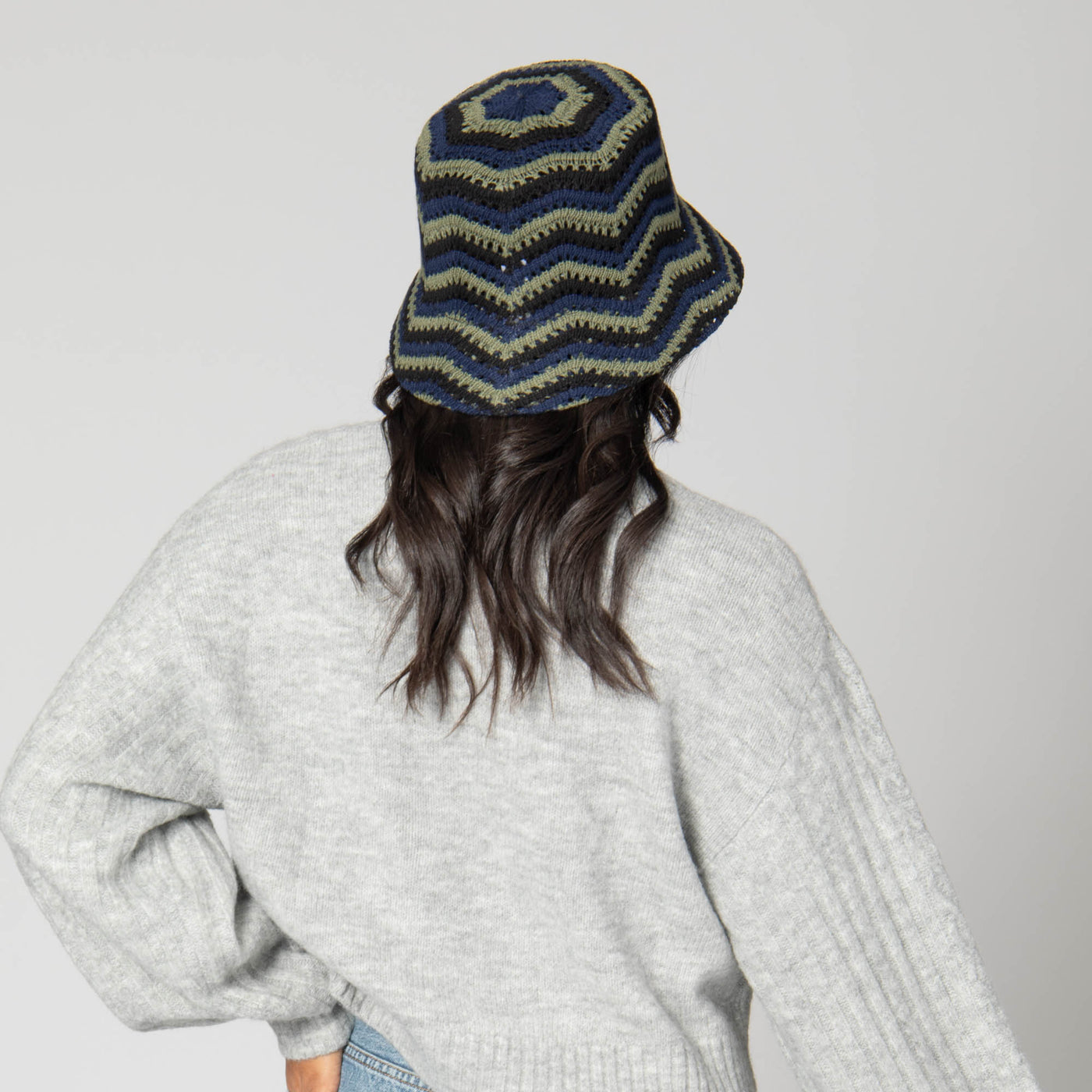 Dolly - Chevron Weave Bucket Hat-BUCKET-San Diego Hat Company