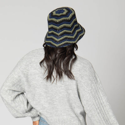 Dolly - Chevron Weave Bucket Hat-BUCKET-San Diego Hat Company