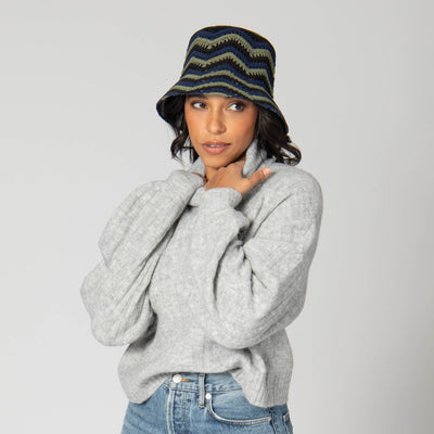 Dolly - Chevron Weave Bucket Hat-BUCKET-San Diego Hat Company