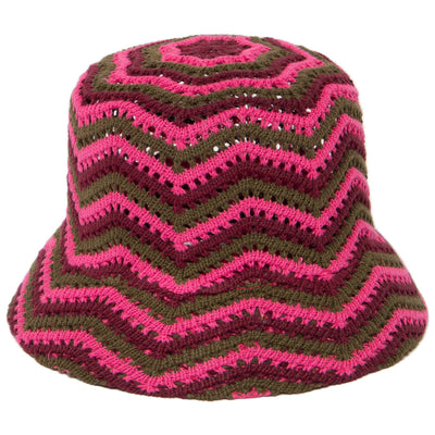 Dolly - Chevron Weave Bucket Hat-BUCKET-San Diego Hat Company