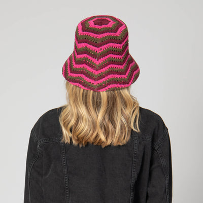 Dolly - Chevron Weave Bucket Hat-BUCKET-San Diego Hat Company