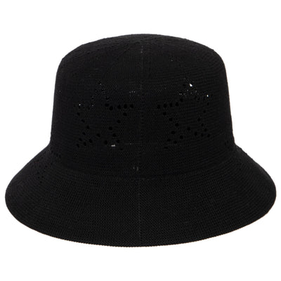 Eliza - Bucket Hat with Star Pointelle Details-BUCKET-San Diego Hat Company