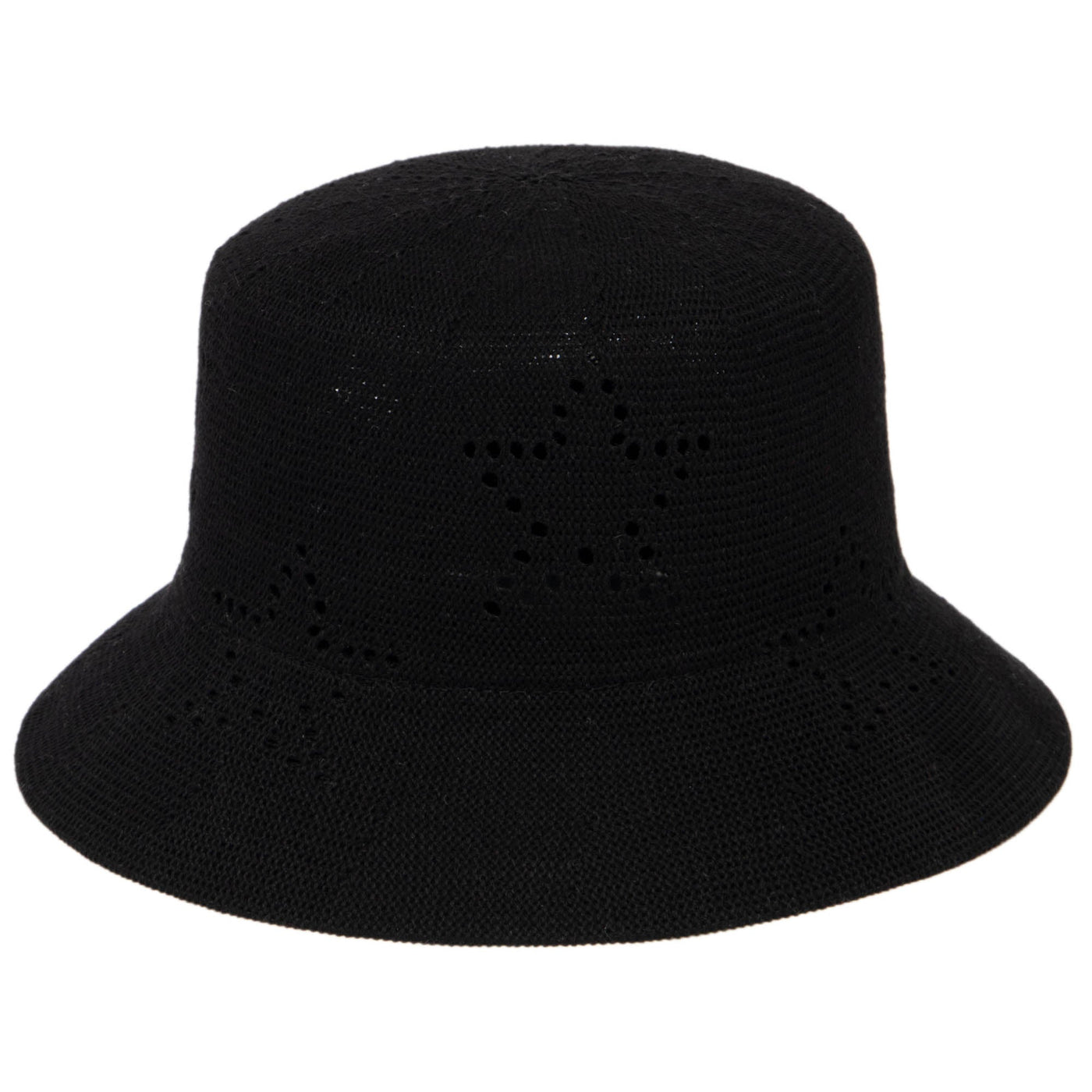 Eliza - Bucket Hat with Star Pointelle Details-BUCKET-San Diego Hat Company