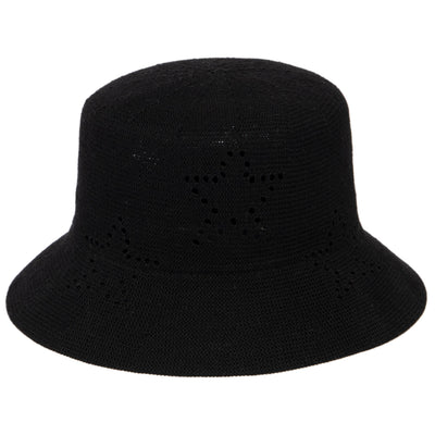 Eliza - Bucket Hat with Star Pointelle Details-BUCKET-San Diego Hat Company