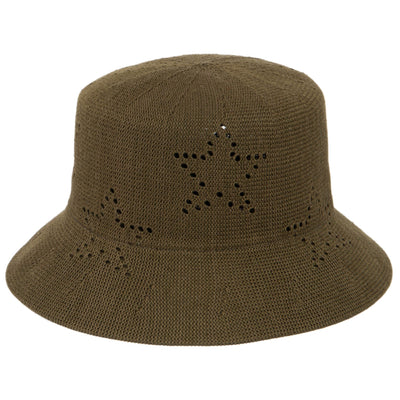 Eliza - Bucket Hat with Star Pointelle Details-BUCKET-San Diego Hat Company