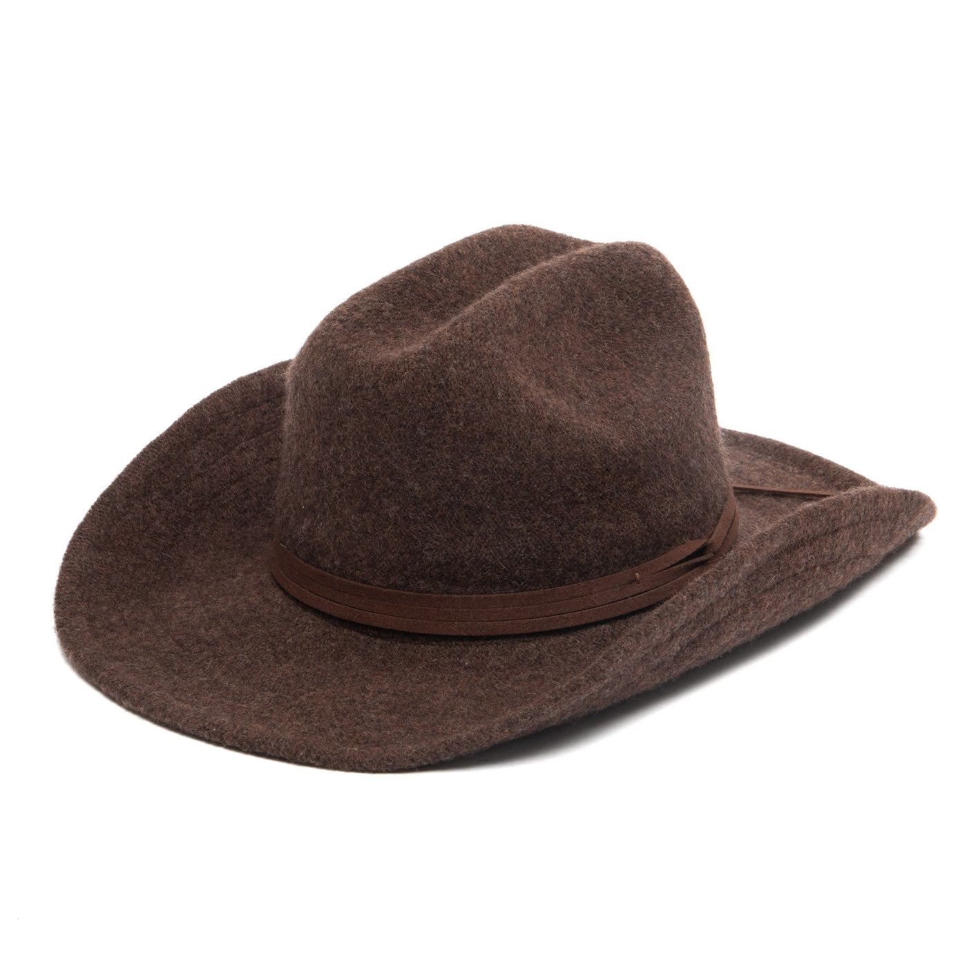Rowley - Wool Blend Cattleman' Crease Cowboy-COWBOY-San Diego Hat Company