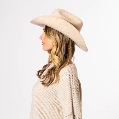 Rowley - Wool Blend Cattleman' Crease Cowboy-COWBOY-San Diego Hat Company