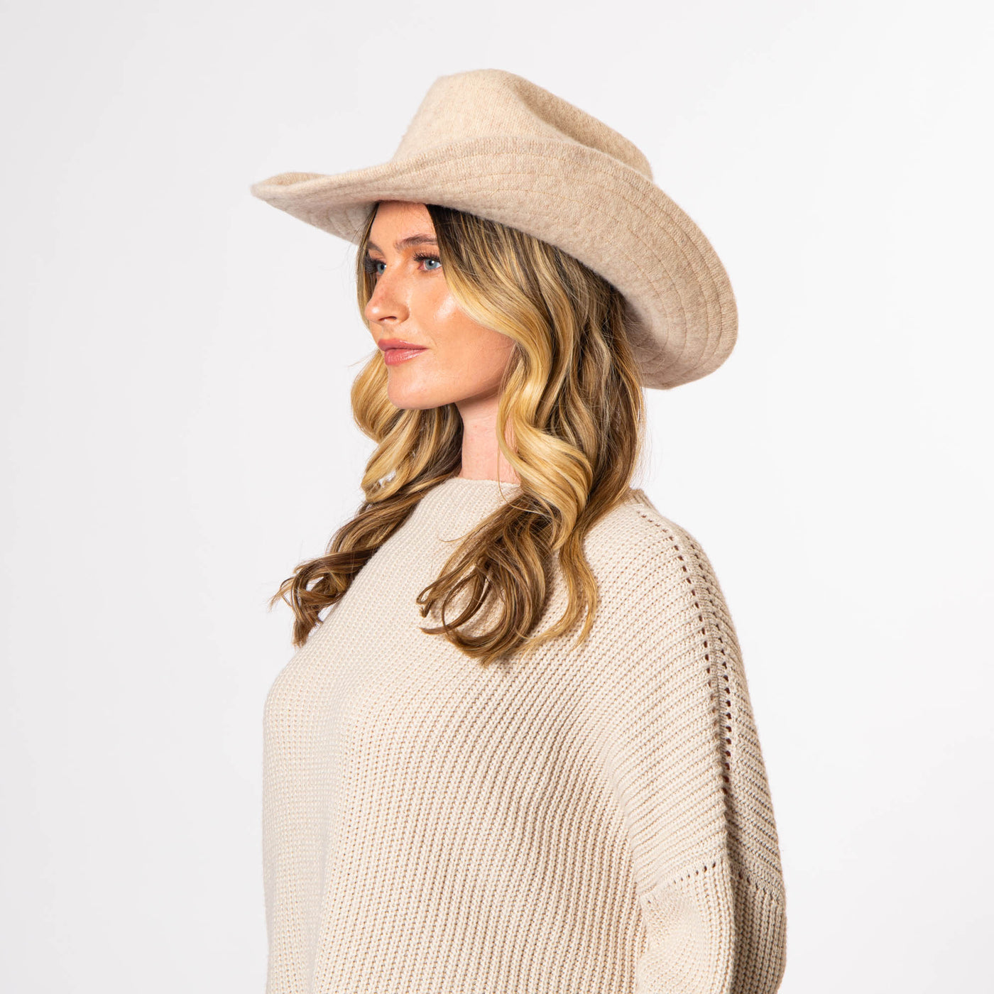 Rowley - Wool Blend Cattleman' Crease Cowboy-COWBOY-San Diego Hat Company