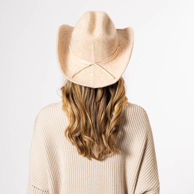 Rowley - Wool Blend Cattleman' Crease Cowboy-COWBOY-San Diego Hat Company