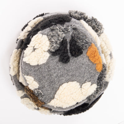 Keyes - Wool Blend Cuffed Beanie with Sherpa Flowers - KNH8084-BEANIE-San Diego Hat Company