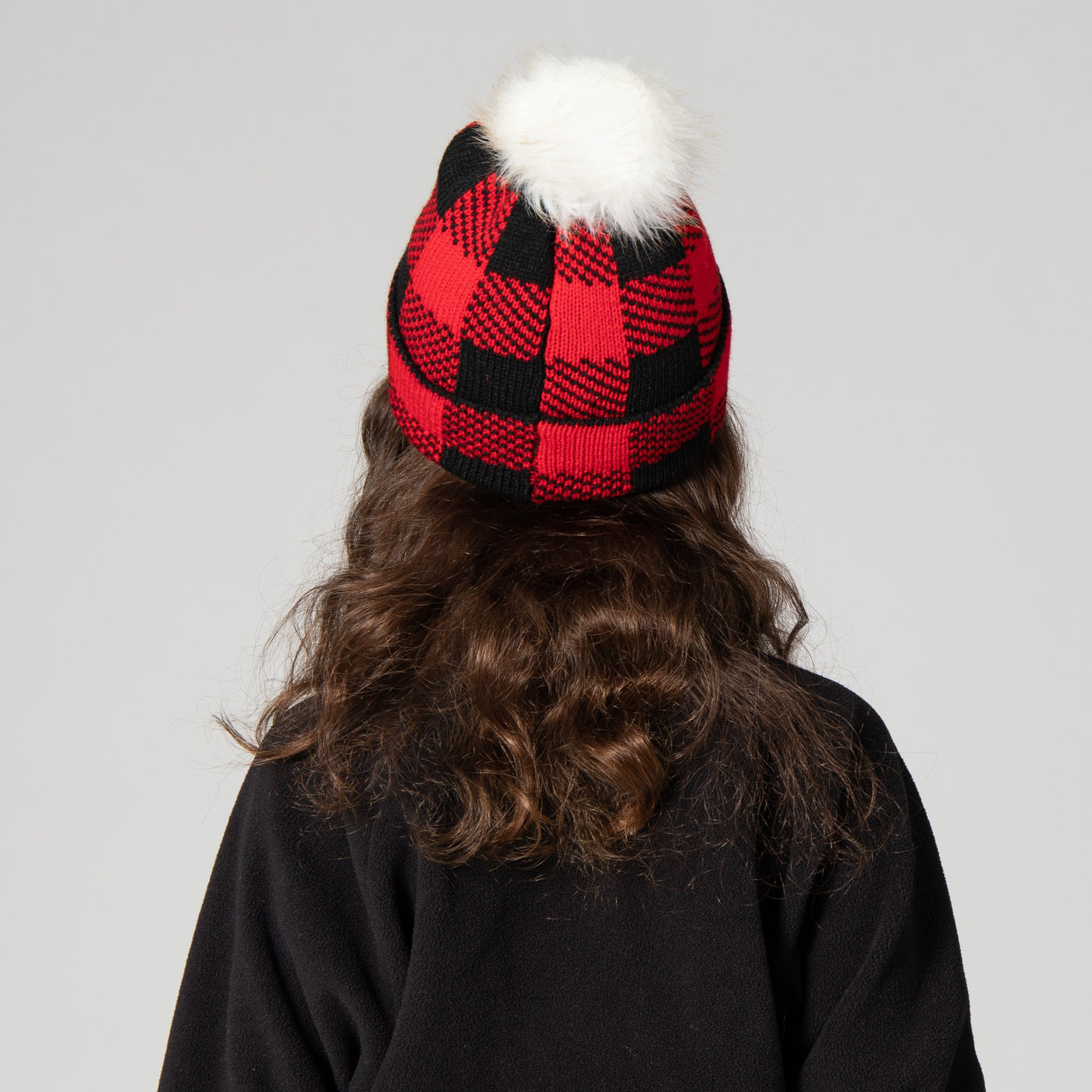 BEANIE - Kid's Buffalo Check Beanie