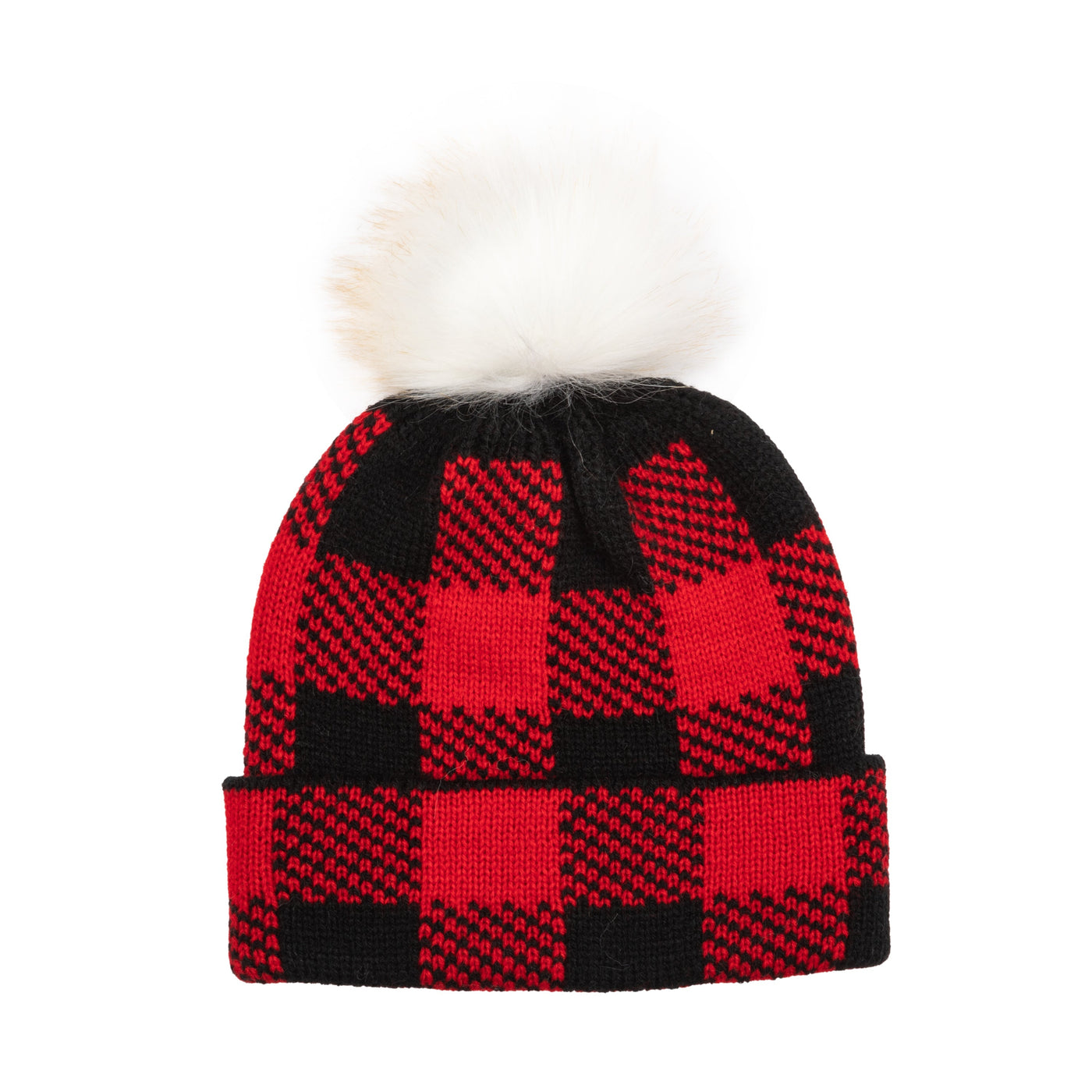 BEANIE - Kid's Buffalo Check Beanie