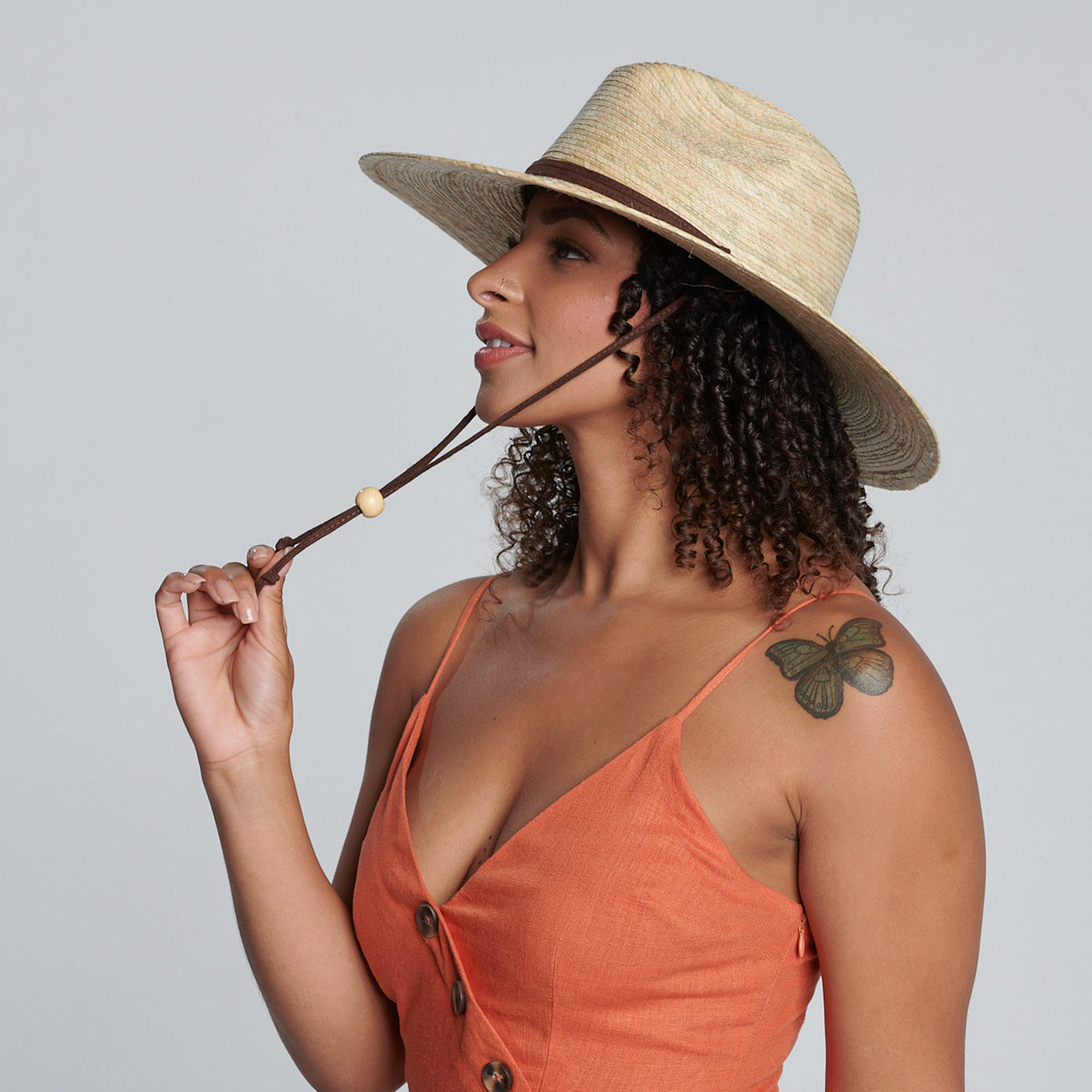 SUN BRIM - Women's Palm El Campo Sun Hat