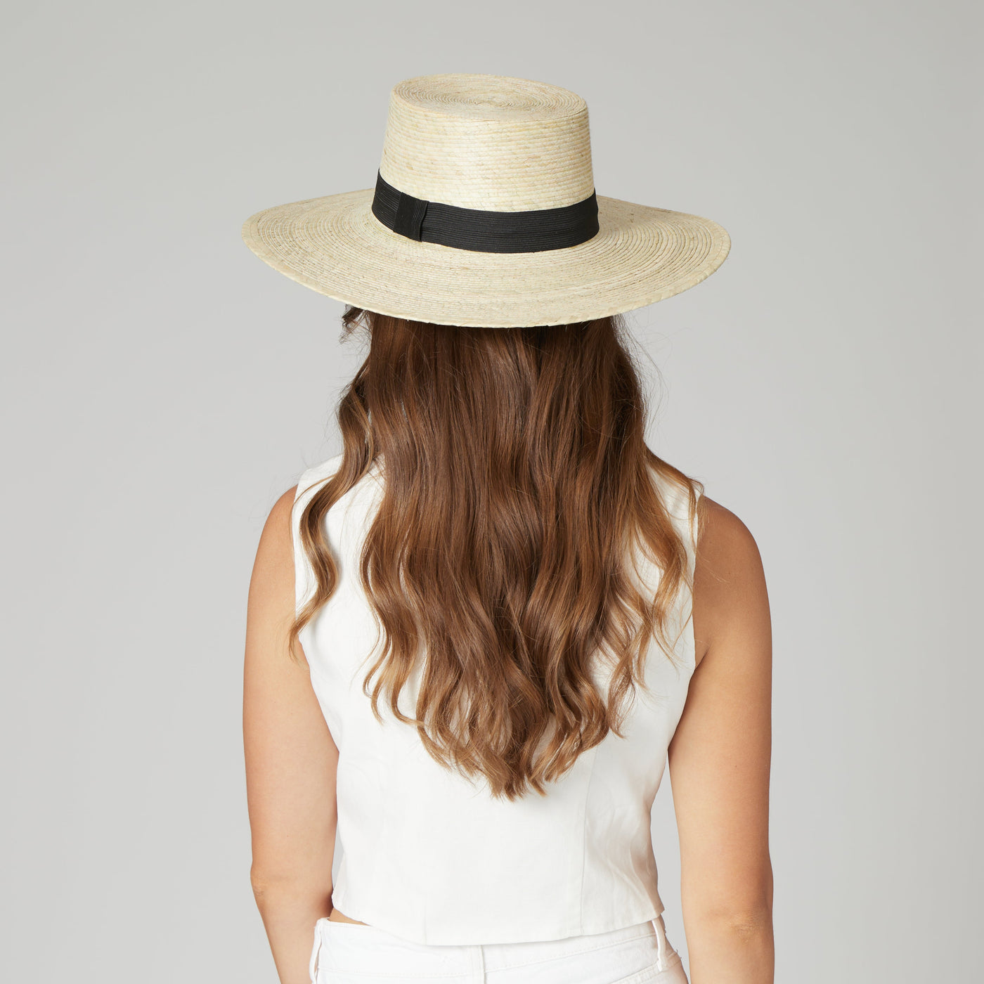 FEDORA - Baile Palm Straw Boater