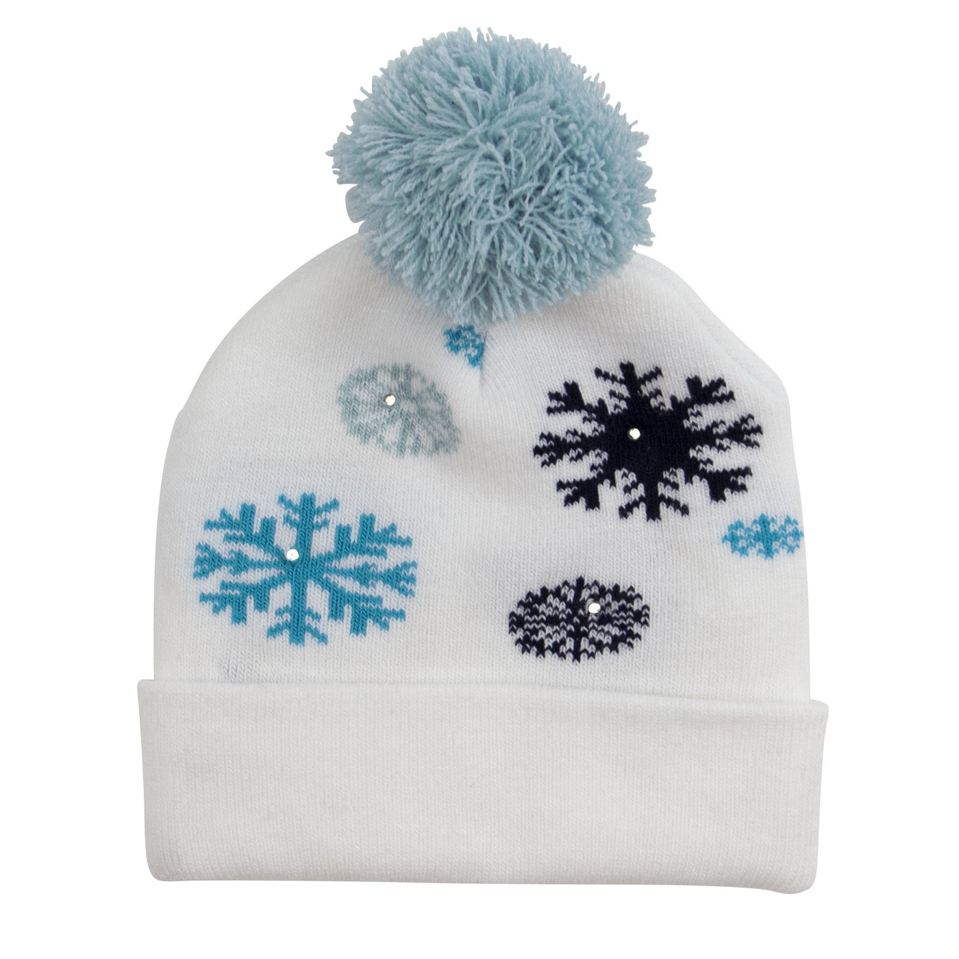 BEANIE - Light Up Beanie With SnowFlakes