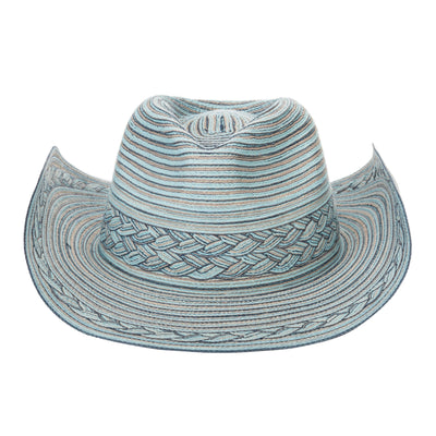 COWBOY - Women's Mixed Braid Cowboy With Braid Insets